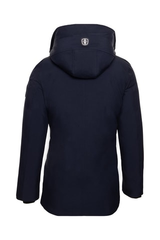 Parka à capuche Mountain - Bleu marine