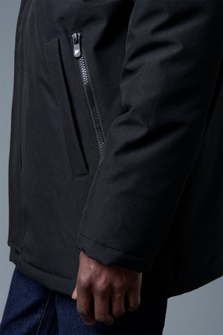 Parka à capuche Courchevel - Noir