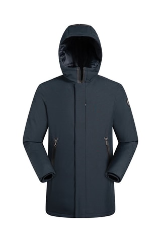 Parka à capuche Mont City - Bleu marine