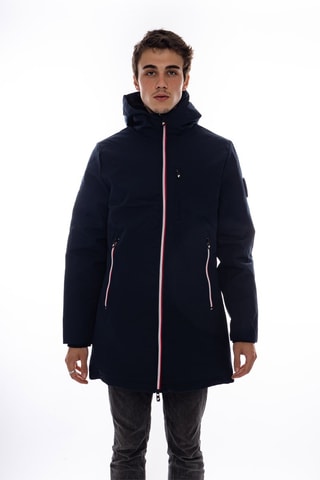 Parka à capuche Pisteur - Bleu marine