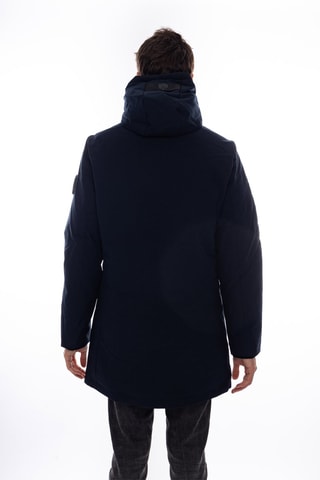 Parka à capuche Pisteur - Bleu marine
