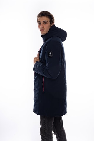 Parka à capuche Pisteur - Bleu marine