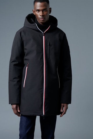 Parka à capuche Pisteur - Noir