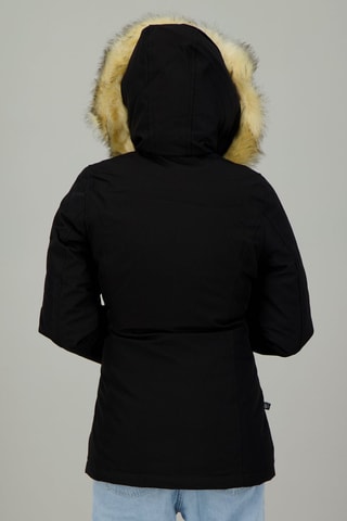 Parka à capuche Megève - Noir