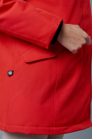 Parka à capuche Megève - Rouge