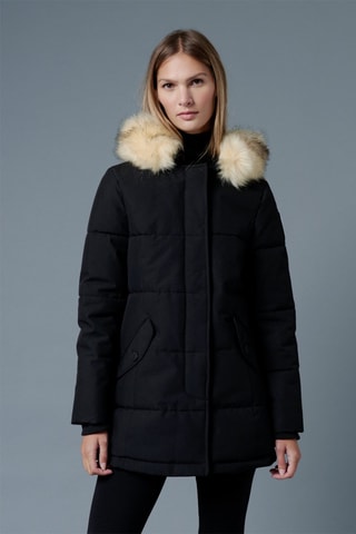 Parka à capuche Tignes - Noir