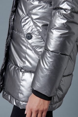 Parka à capuche Tignes - Argenté