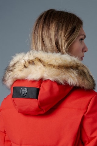 Parka à capuche Tignes - Rouge