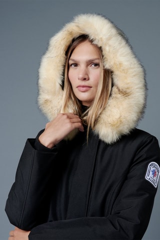 Parka à capuche Megève - Noir