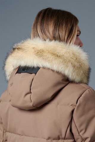 Parka à capuche Tignes - Camel