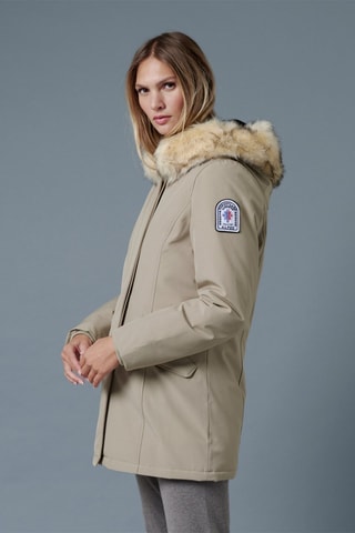 Parka à capuche Megève - Beige