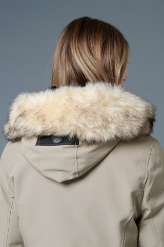 Parka à capuche Megève - Beige