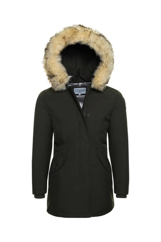 Parka à capuche Megève - Kaki