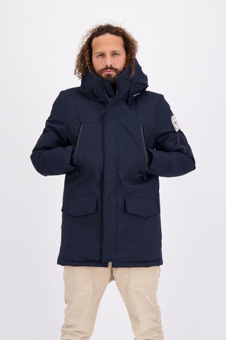 Parka à capuche New Aspen - Bleu marine