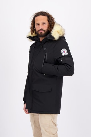 Parka batterie chauffante à capuche Aspen Heat - Noir