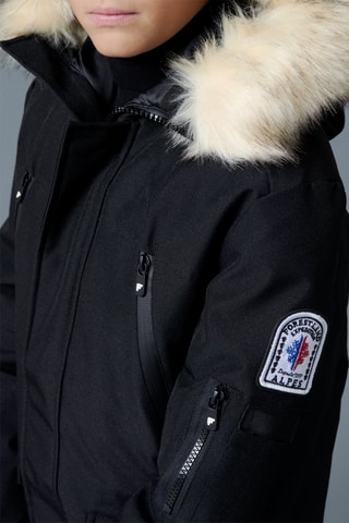 Parka à capuche Aspen - Noir