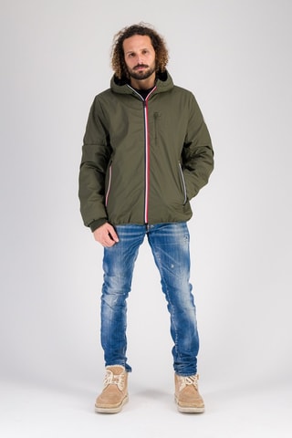 Coupe-vent à capuche Skydoo - Kaki