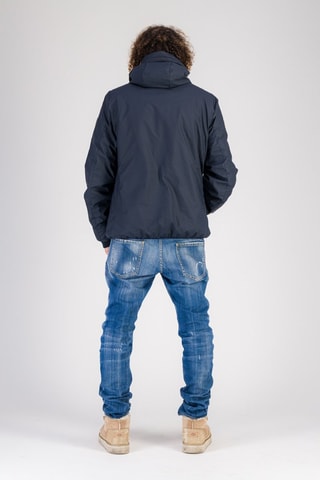 Coupe-vent à capuche Skydoo - Bleu marine