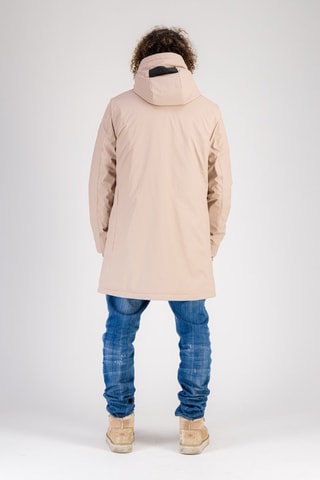 Coupe-vent à capuche Skydoo Long - Beige