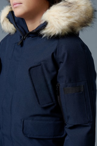 Blouson à capuche Chamonix - Bleu marine
