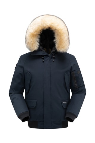 Blouson à capuche Chamonix - Bleu marine