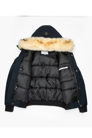 Blouson à capuche Chamonix - Bleu marine