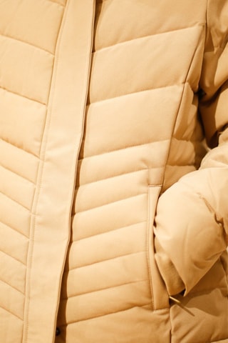 Doudoune matelassée à capuche Crans Montana - Beige