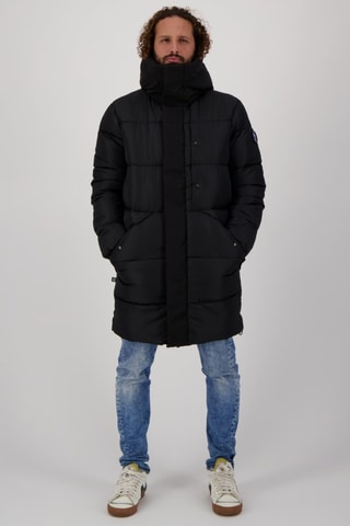 Doudoune matelassée à capuche Hermon - Noir