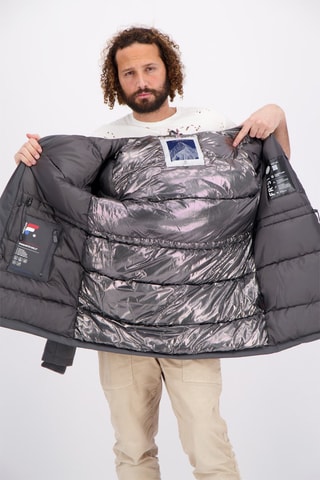 Doudoune à capuche New Aspen - Gris