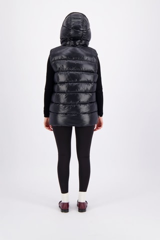 Doudoune sans manches à capuche Val Claret - Noir