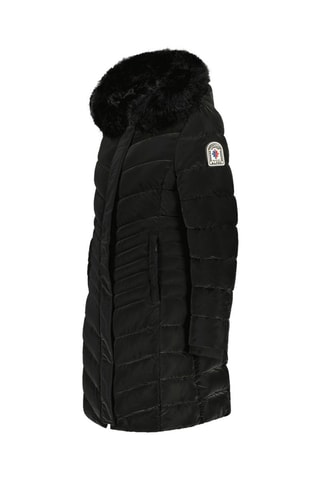 Doudoune longue matelassée à capuche Killy - Noir brillant