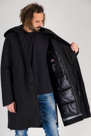 Doudoune à capuche Mont 2R - Noir