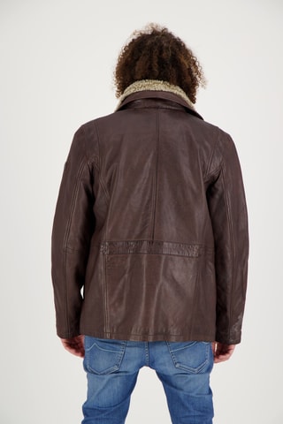 Veste en cuir de mouton Merone - Marron