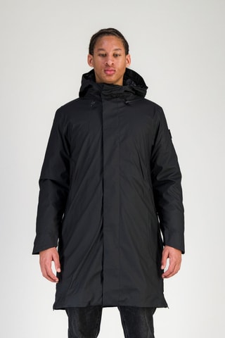 Parka à capuche Mont - Noir
