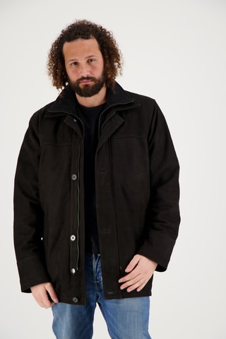 Veste en nubuck Murano - Noir