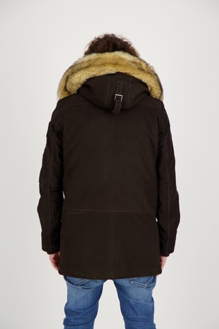 Parka en nubuck Ontario - Marron