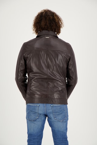 Veste en cuir d’agneau Pucci - Marron