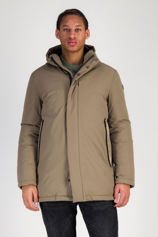 Doudoune à capuche Crète - Beige