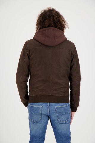 Veste en cuir de chèvre - Marron