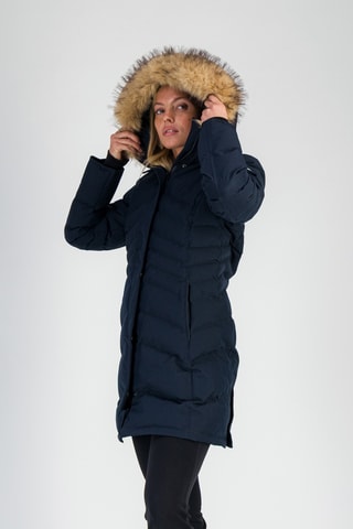 Doudoune longue Savoie - Bleu marine