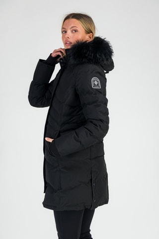 Doudoune longue Savoie - Noir