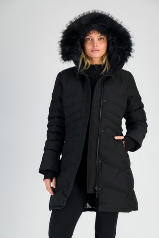 Doudoune longue Savoie - Noir