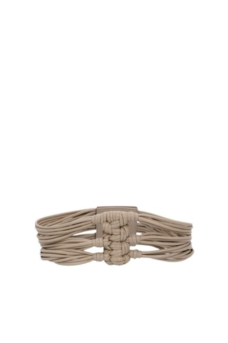 Ceinture en cuir - Beige