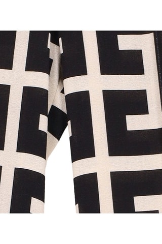 Pantalon flare en laine - Noir