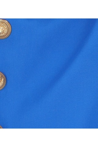 Robe en laine - Bleu