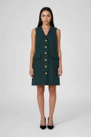 Robe sans manches - Vert foncé