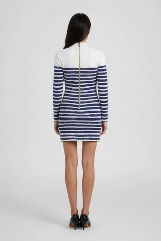 Robe - Blanc et bleu