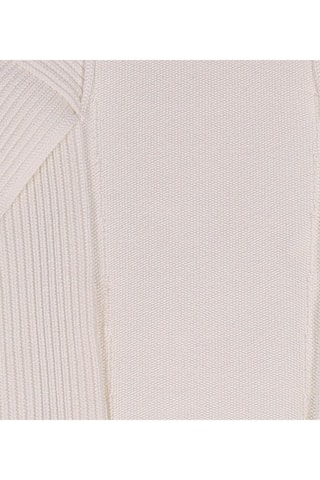 Robe midi sans manches - Blanc cassé