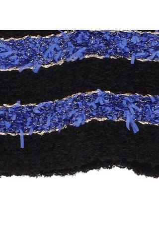 Jupe droite en chanvre - Noir