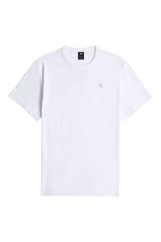 T-shirt regular em algodão biológico Nifous - Branco